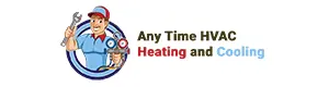 Any Time HVAC Heating and Cooling Logo