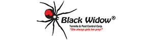 Black Widow Pest Control Logo