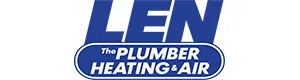 Len The Plumber Logo